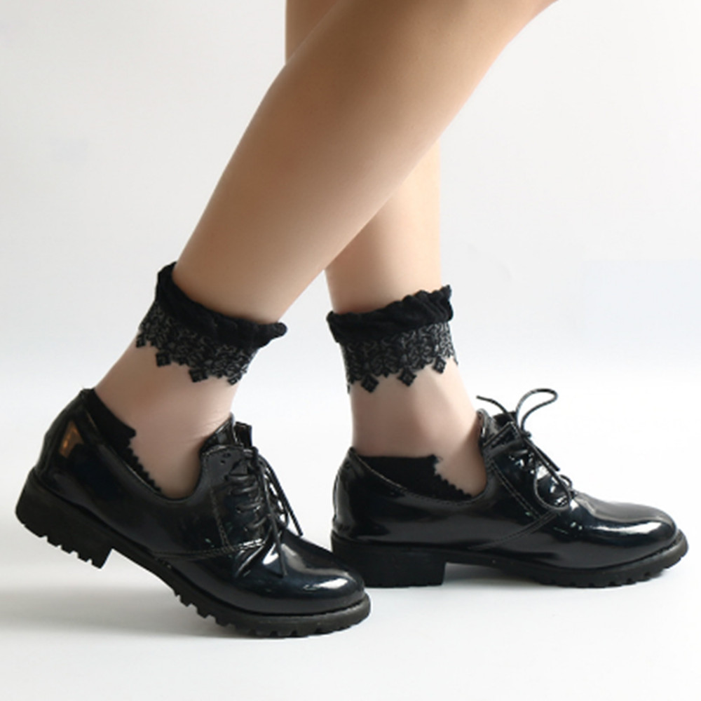 Femme dentelle chaussette cour - Invisibility Sock Loafer avis et prix